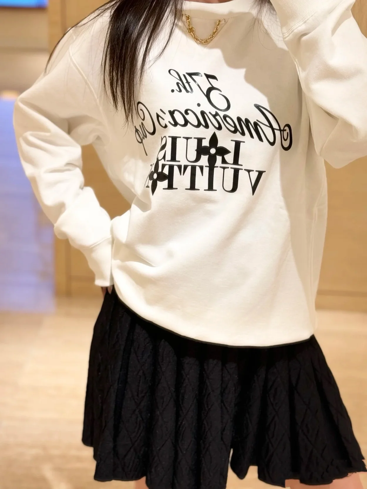 루이비통 LV x AC 스웨터