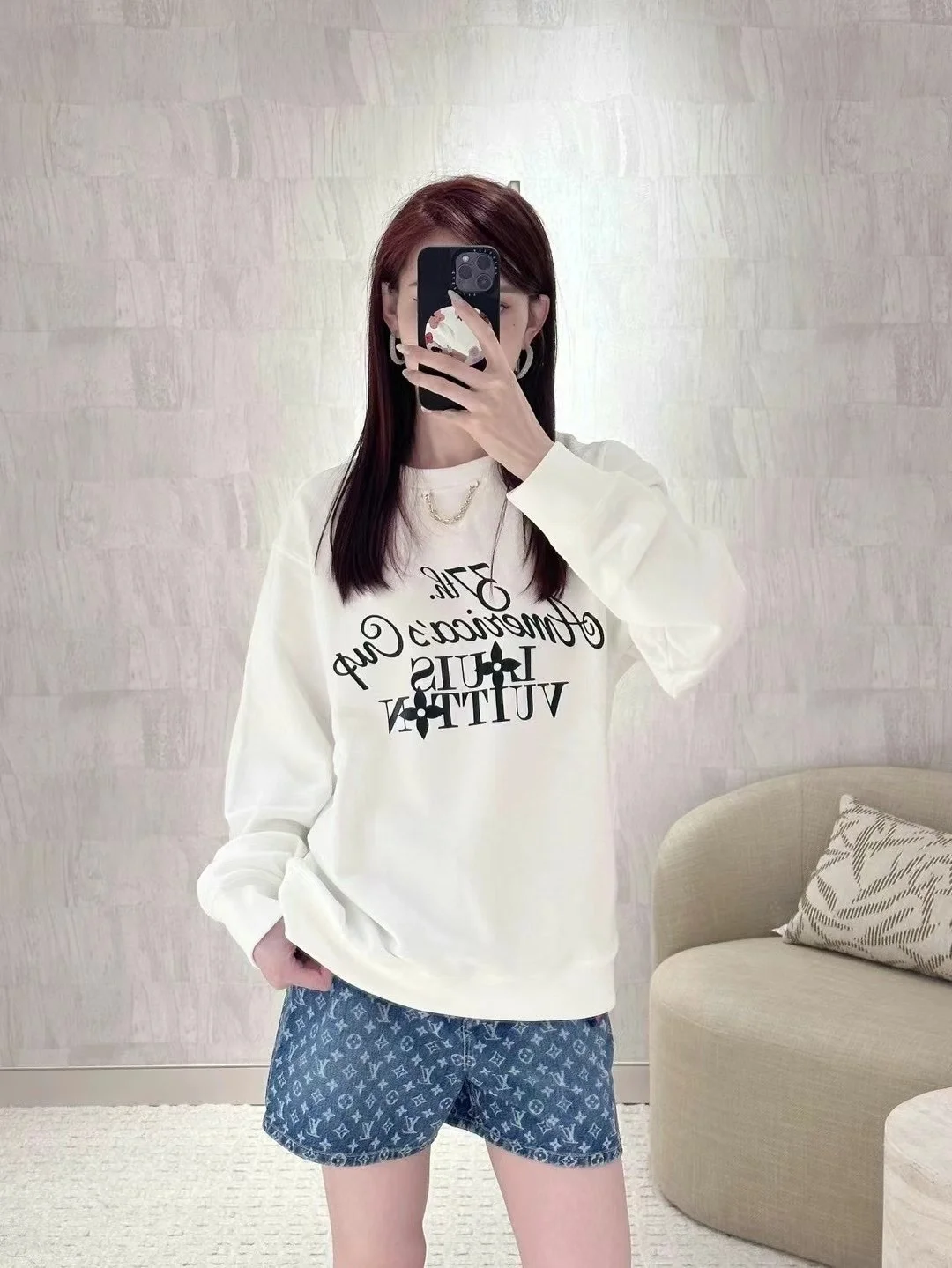 루이비통 LV x AC 스웨터