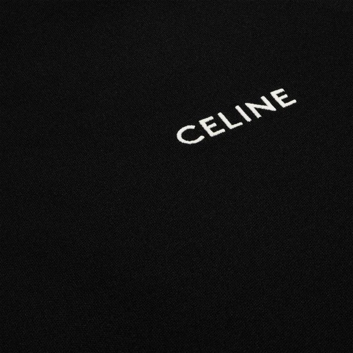 셀린느 더블 페이스 저지 트러커 스웨트셔츠