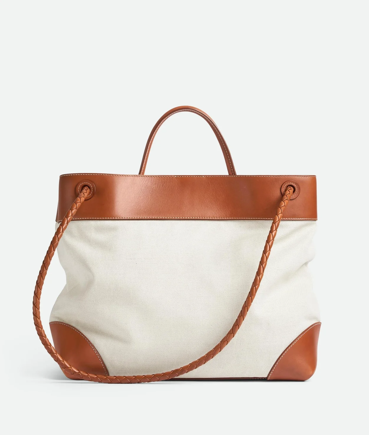 보테가 베네타 라지 안디아모 백 라이트우드