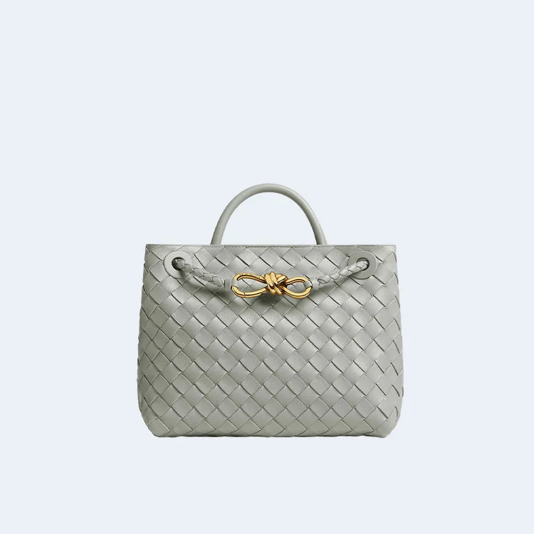 보테가 베네타 스몰 안디아모 백 아게이트 그레이