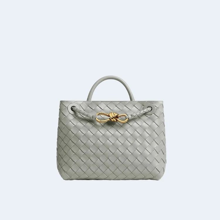 보테가 베네타 스몰 안디아모 백 아게이트 그레이