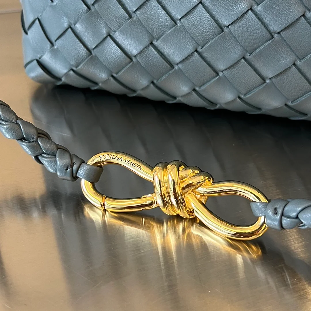 보테가 베네타 스몰 안디아모 백 아게이트 그레이