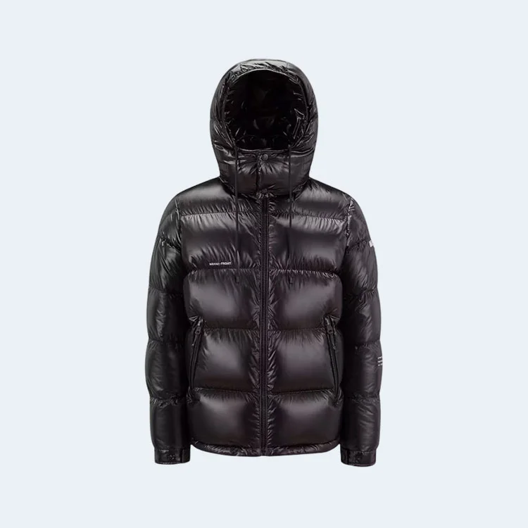 몽클레어 프레그먼트 쇼트 다운 재킷 블랙