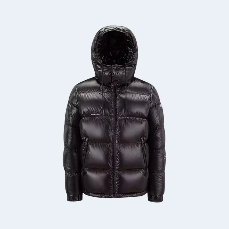 몽클레어 프레그먼트 쇼트 다운 재킷 블랙