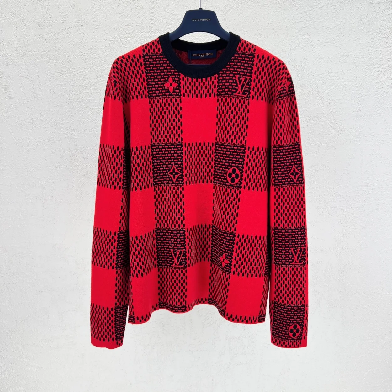 루이비통 다미에 울 크루넥 1AFXKJ