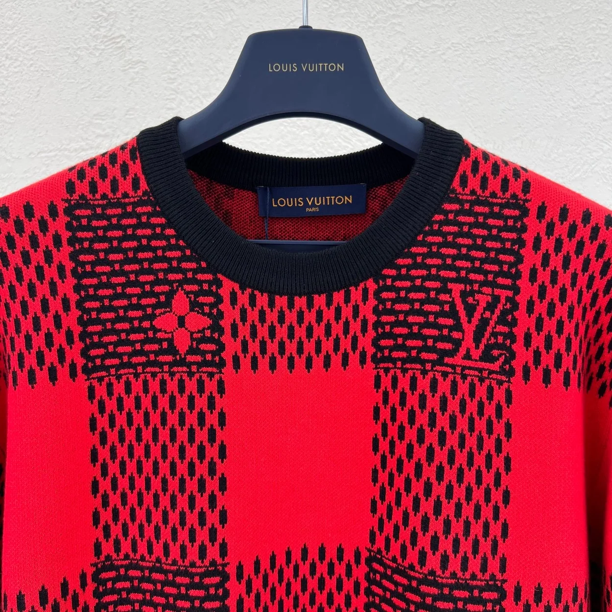 루이비통 다미에 울 크루넥 1AFXKJ