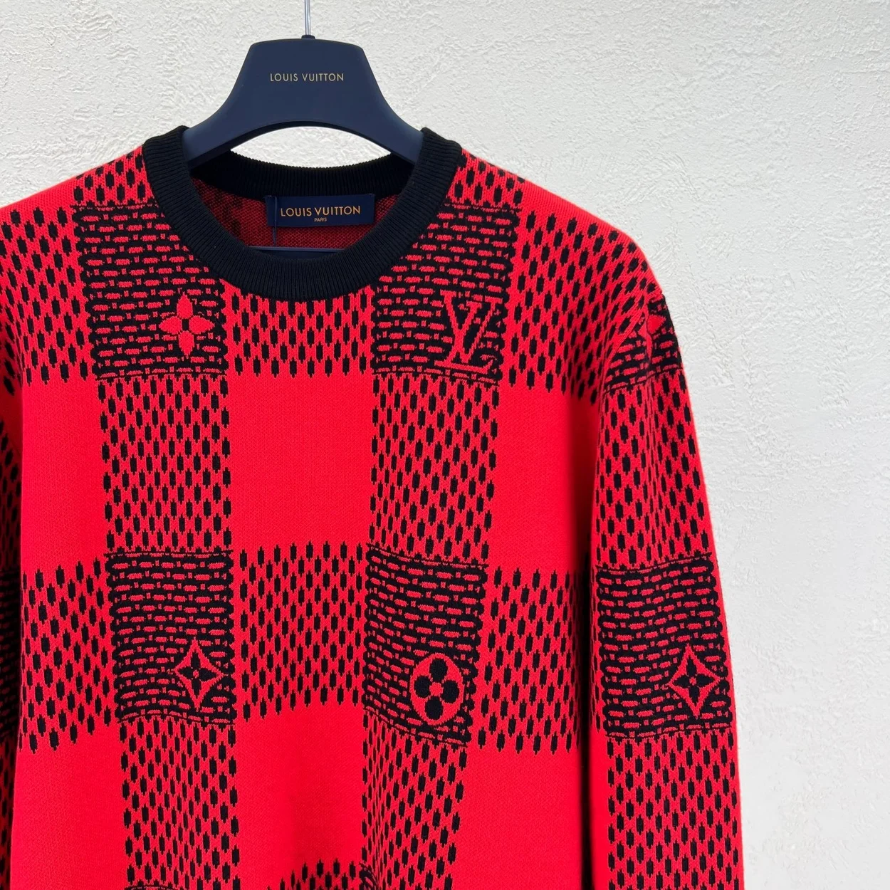 루이비통 다미에 울 크루넥 1AFXKJ