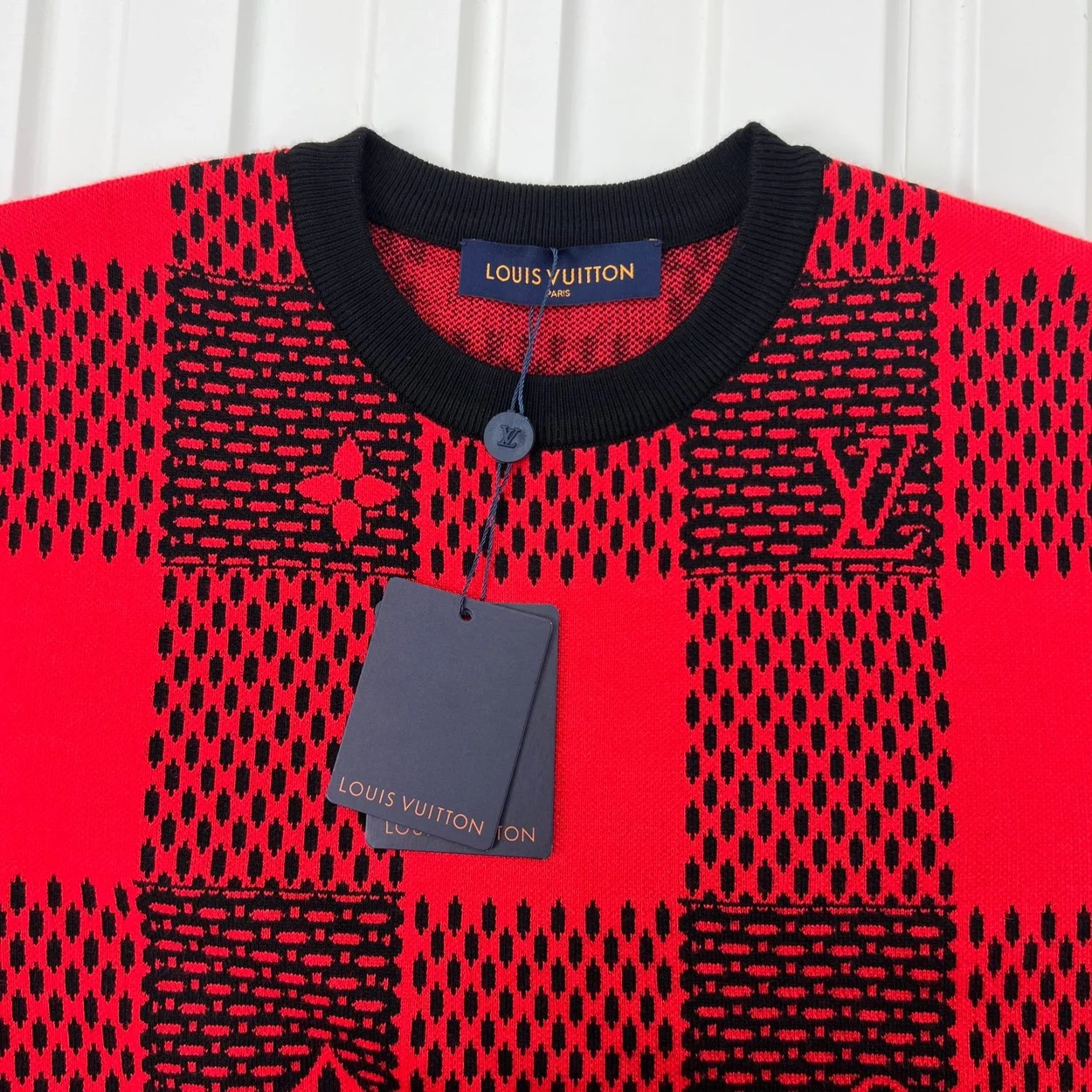 루이비통 다미에 울 크루넥 1AFXKJ