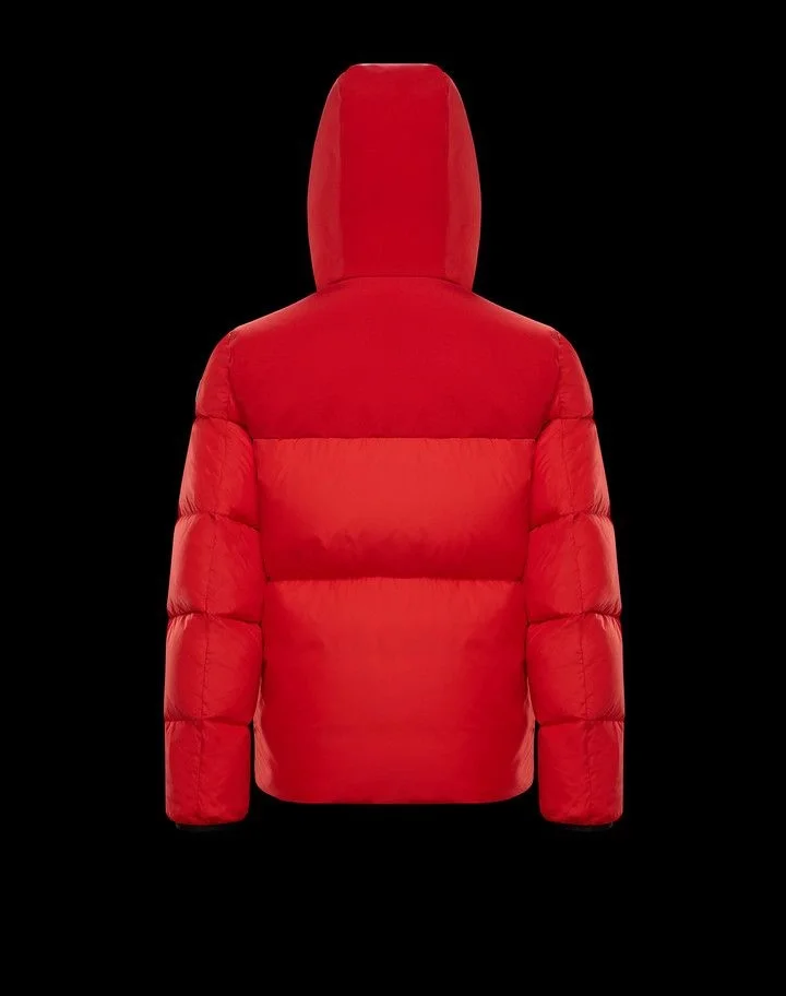 몽클레어 몬트클라 쇼트 다운 자켓 레드