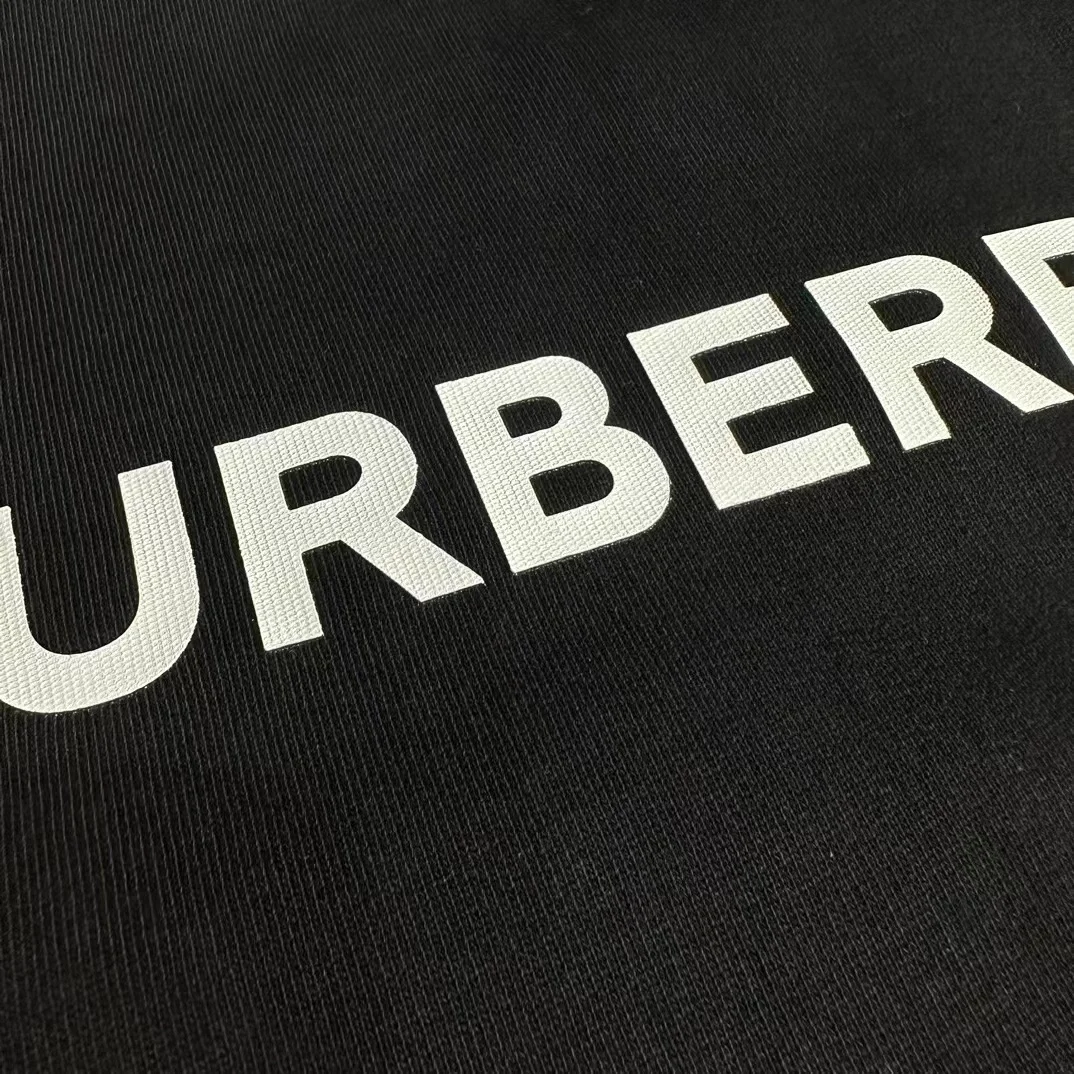 버버리 로고 코튼 스웨트셔츠