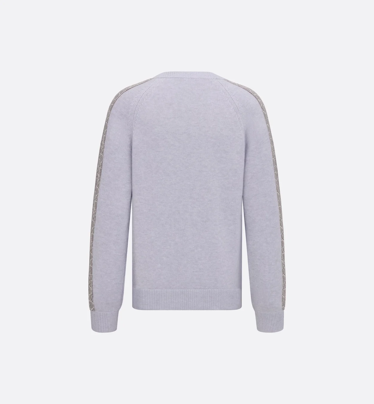 디올 오블리크 인서트 스웨터 그레이