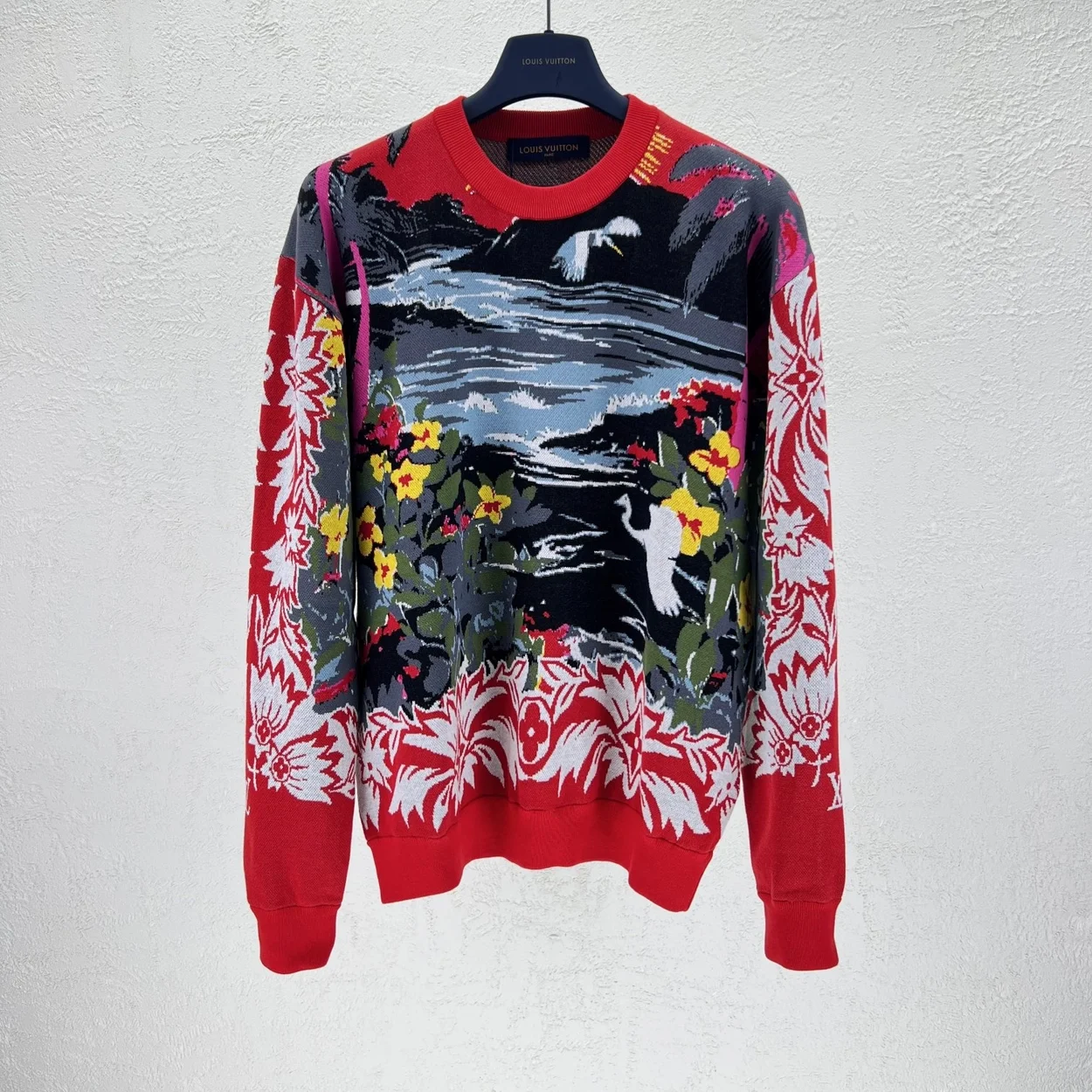 루이비통 자카드 코튼 풀오버 1AFQS1
