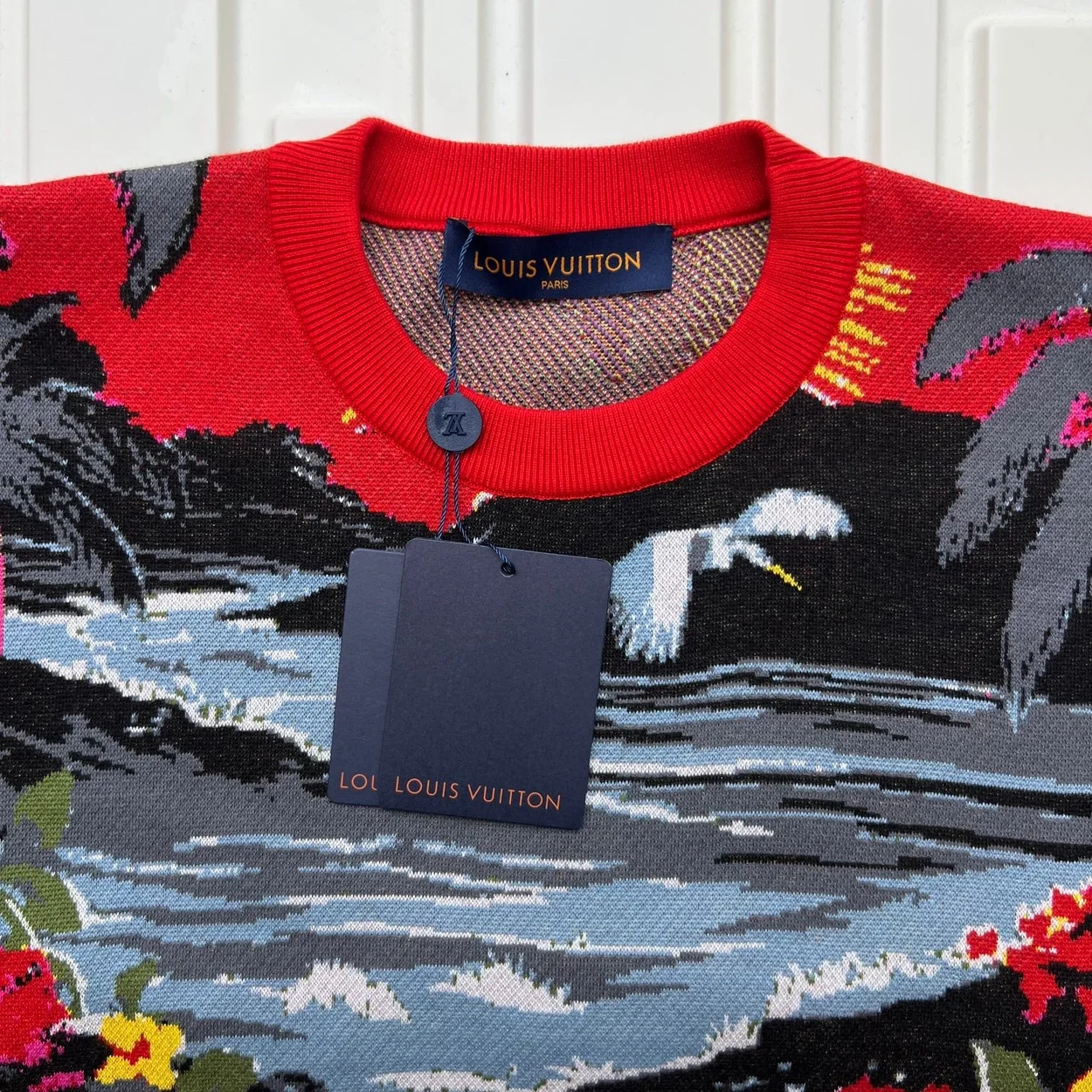 루이비통 자카드 코튼 풀오버 1AFQS1