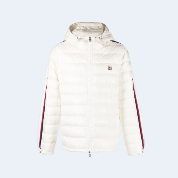 몽클레어 로고 라이닝 다운 패딩