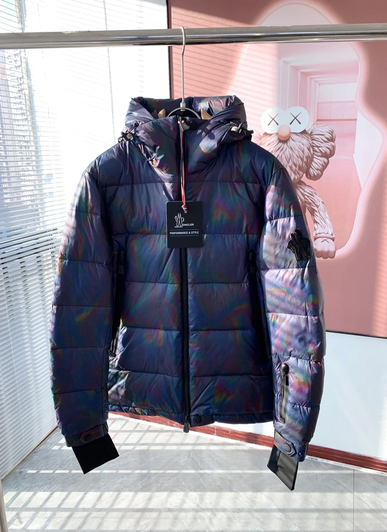 몽클레어 그래노블 멀티컬러 다운 자켓