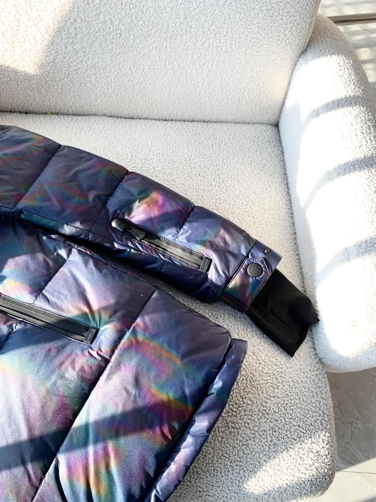 몽클레어 그래노블 멀티컬러 다운 자켓