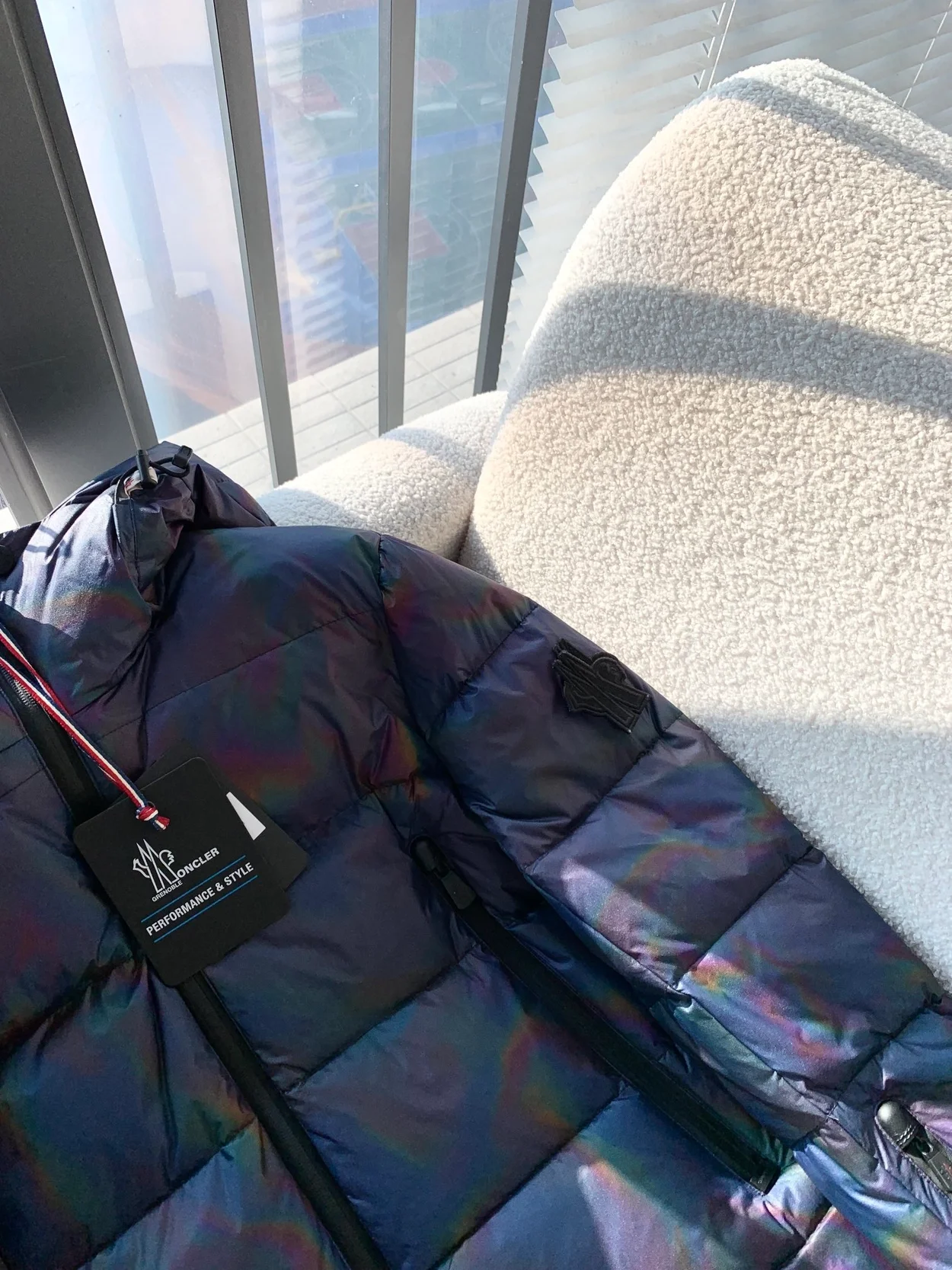 몽클레어 그래노블 멀티컬러 다운 자켓