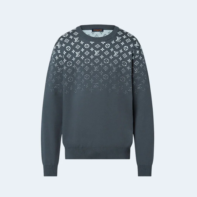 루이비통 그라디언트 코튼 크루넥 맨투맨 1AFAPQ