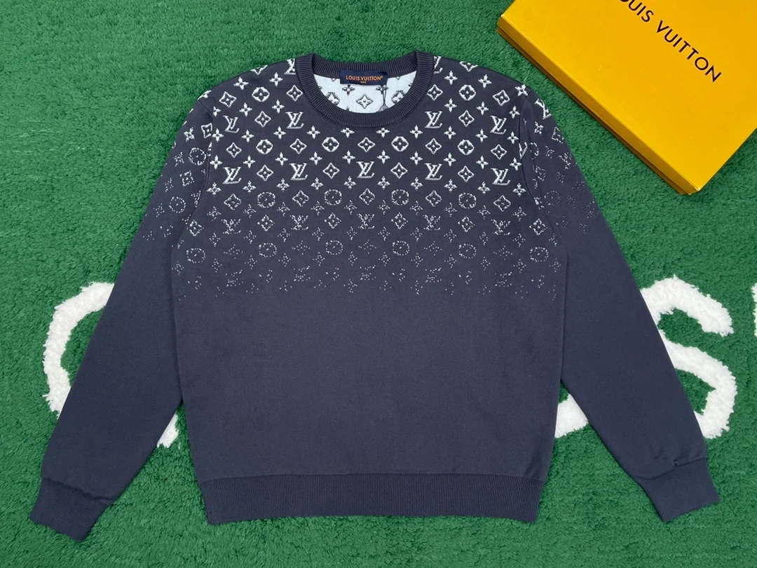 루이비통 그라디언트 코튼 크루넥 맨투맨 1AFAPQ