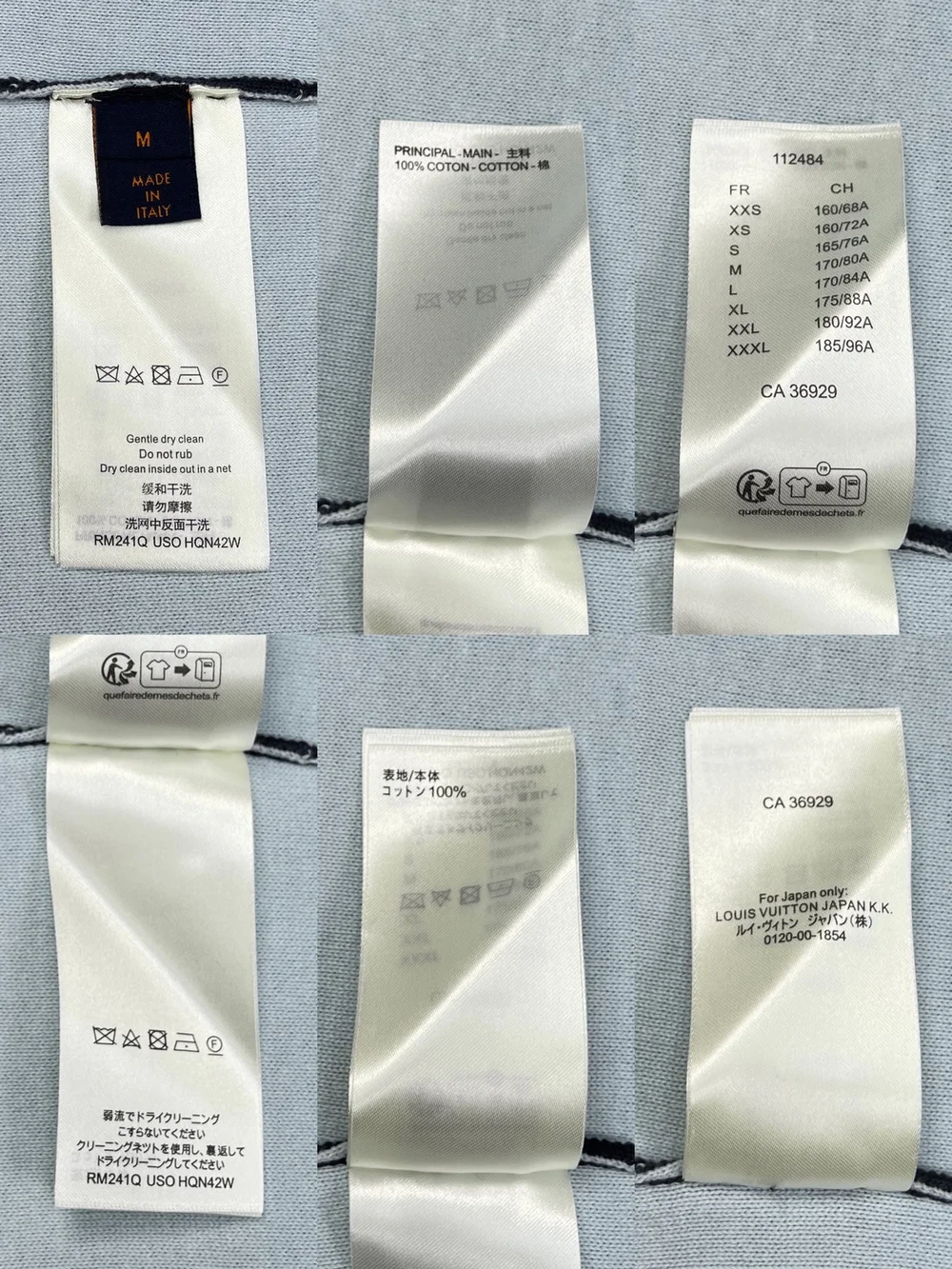 루이비통 그라디언트 코튼 크루넥 맨투맨 1AFAPQ