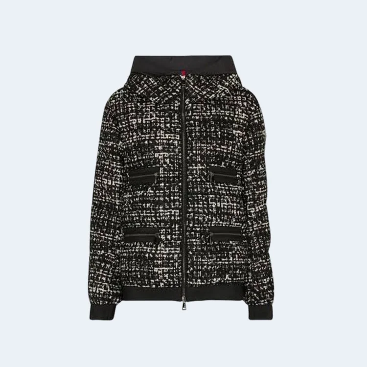 몽클레어 오렌지 쇼트 다운 자켓