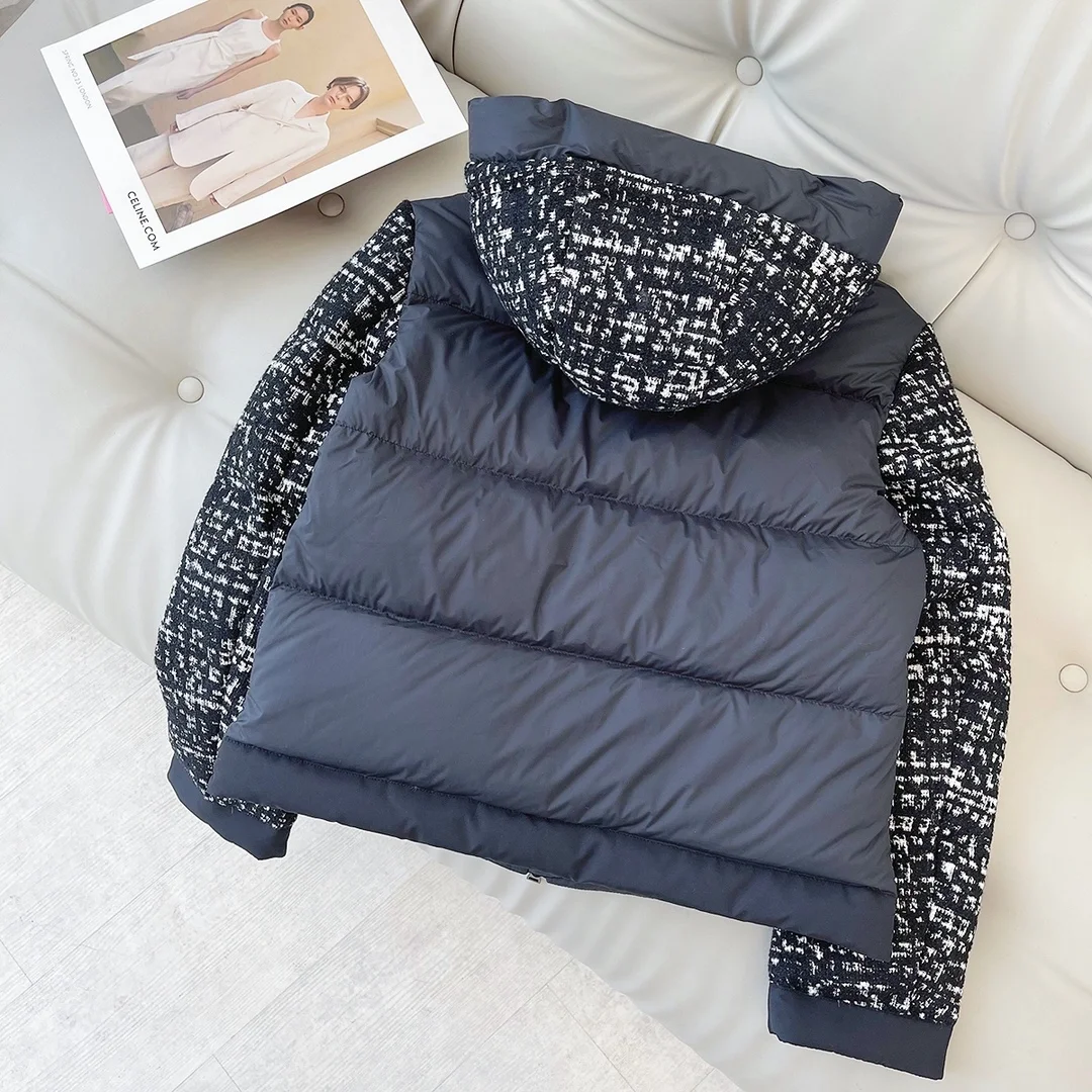 몽클레어 오렌지 쇼트 다운 자켓