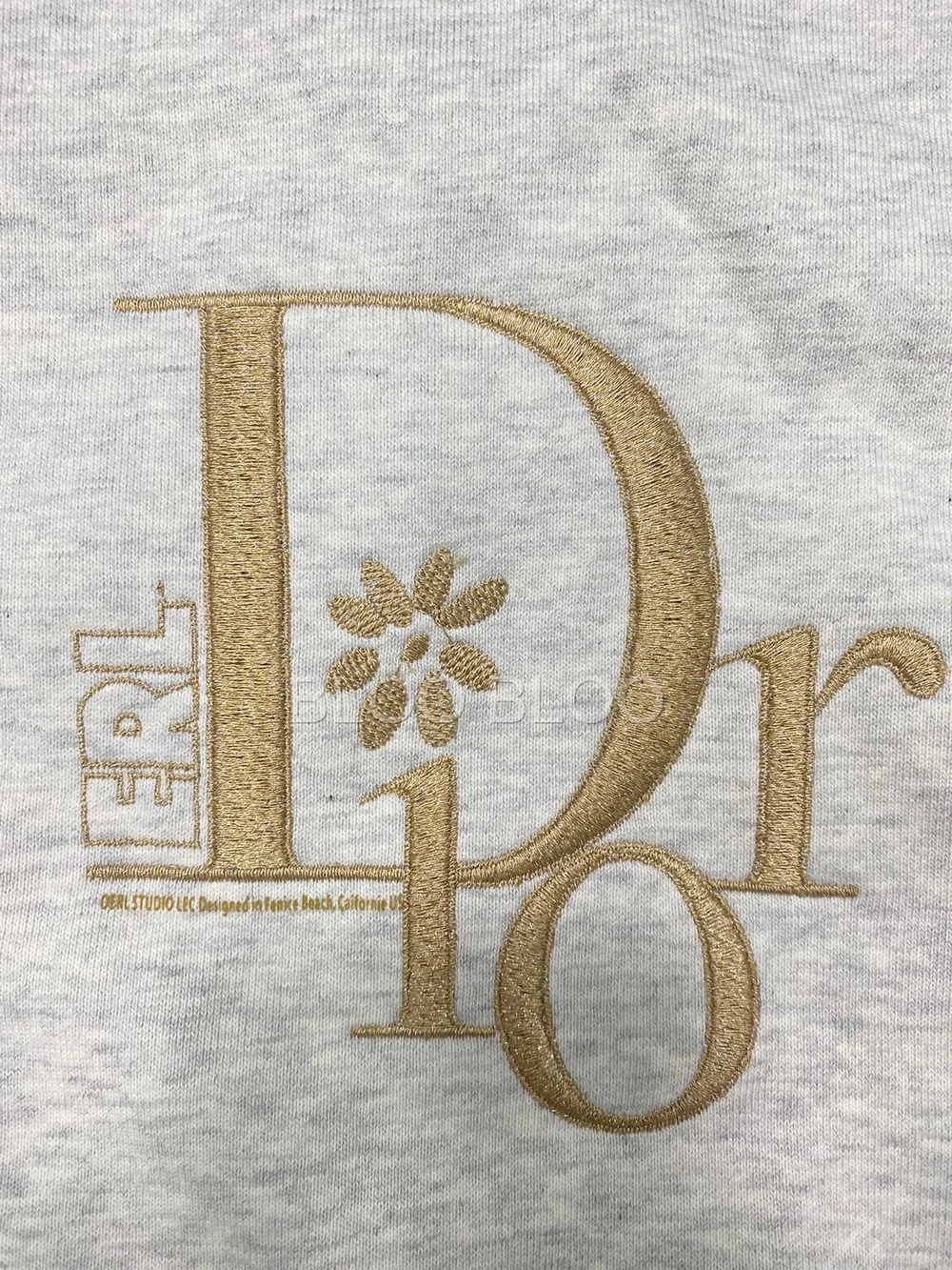 디올 x ERL 오버사이즈드 스웨트셔츠