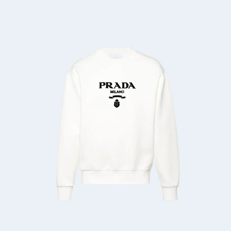 프라다 남성 테크니컬 코튼 맨투맨