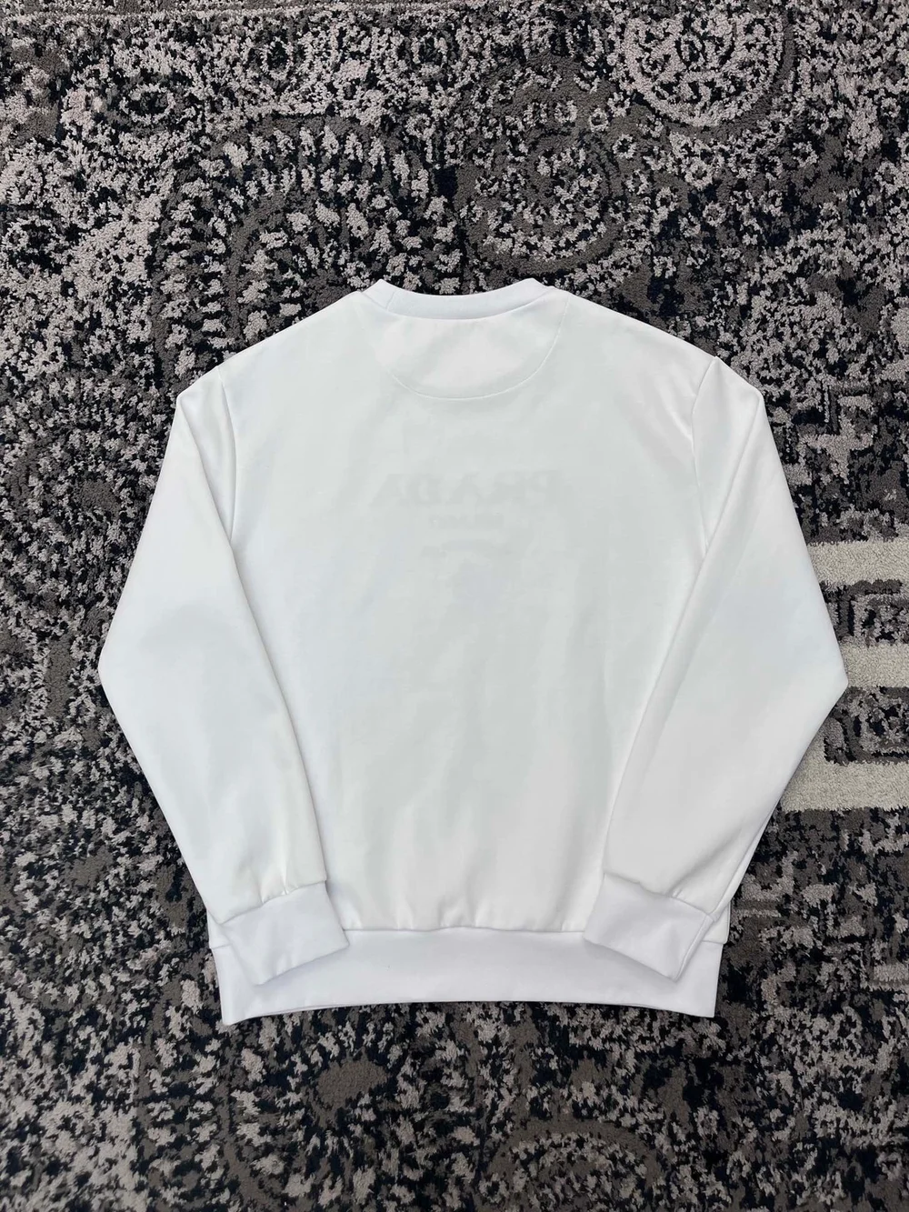 프라다 남성 테크니컬 코튼 맨투맨