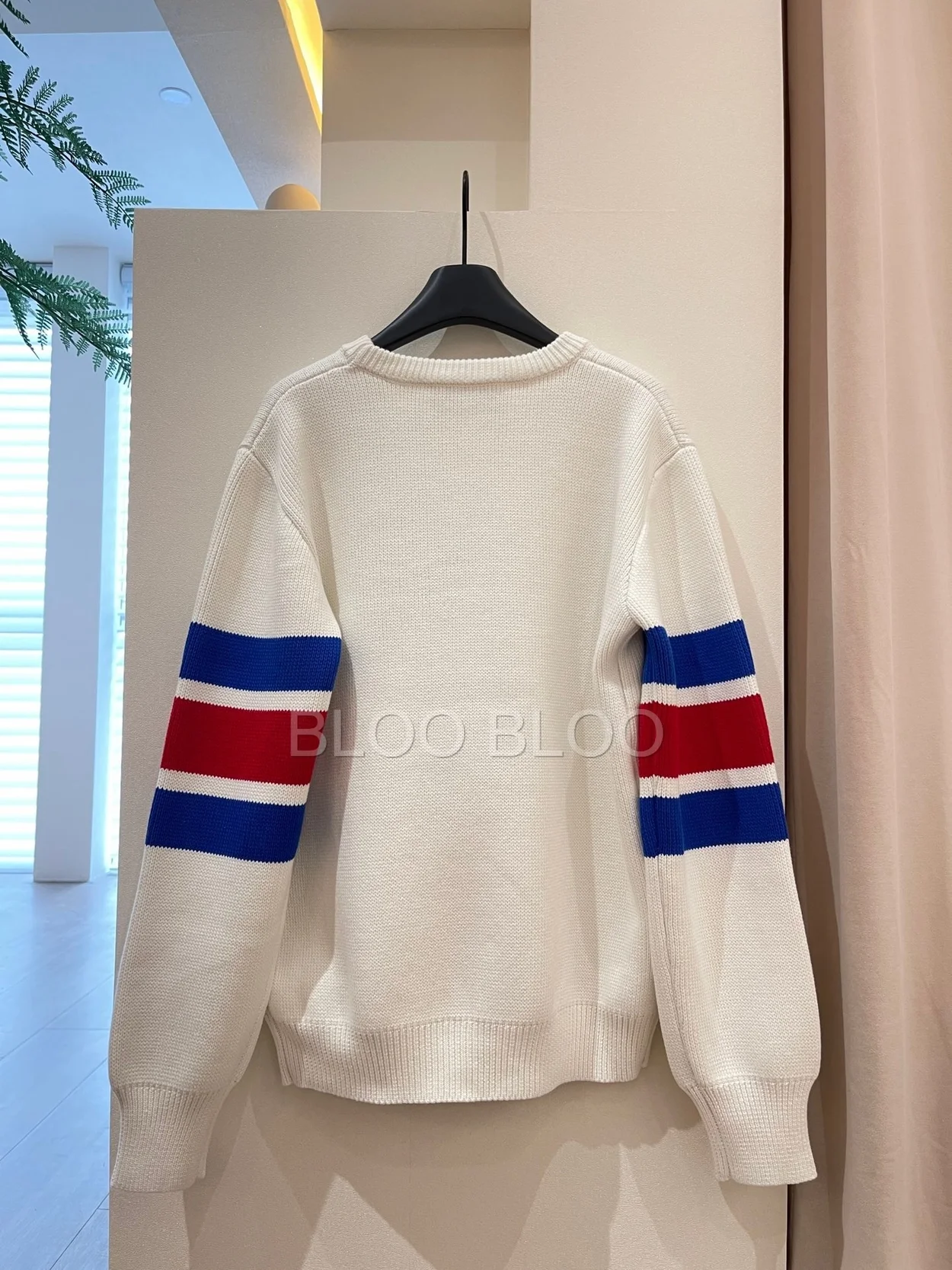 구찌 엠브로이더리 코튼 점퍼