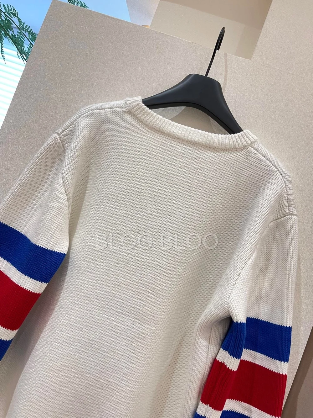 구찌 엠브로이더리 코튼 점퍼