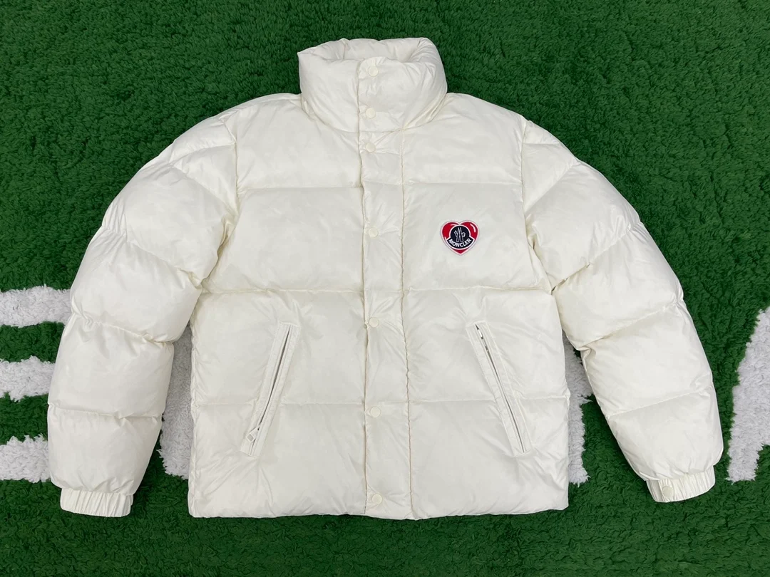 몽클레어 Misam 쇼트 다운 자켓 화이트