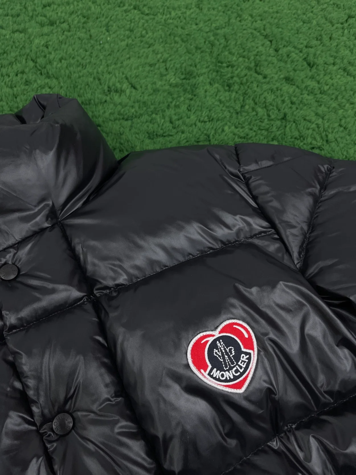 몽클레어 Misam 쇼트 다운 자켓 블랙