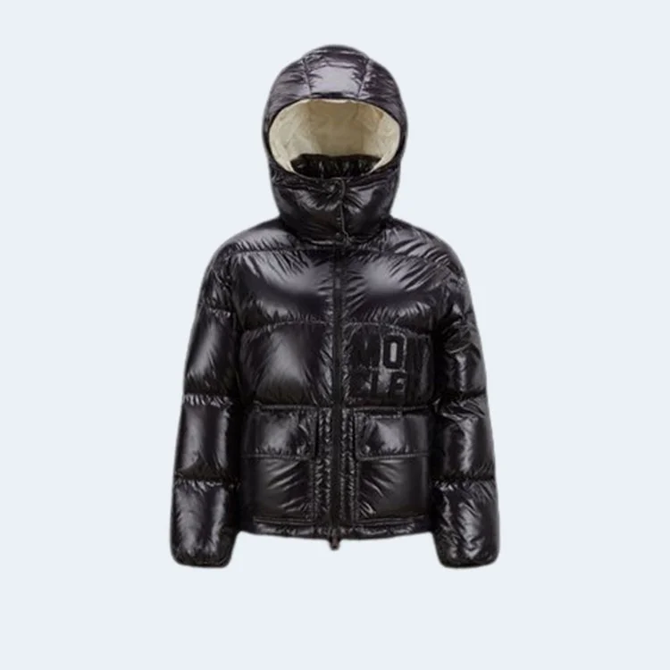 몽클레어 아바에 숏 패딩 다운 자켓 블랙