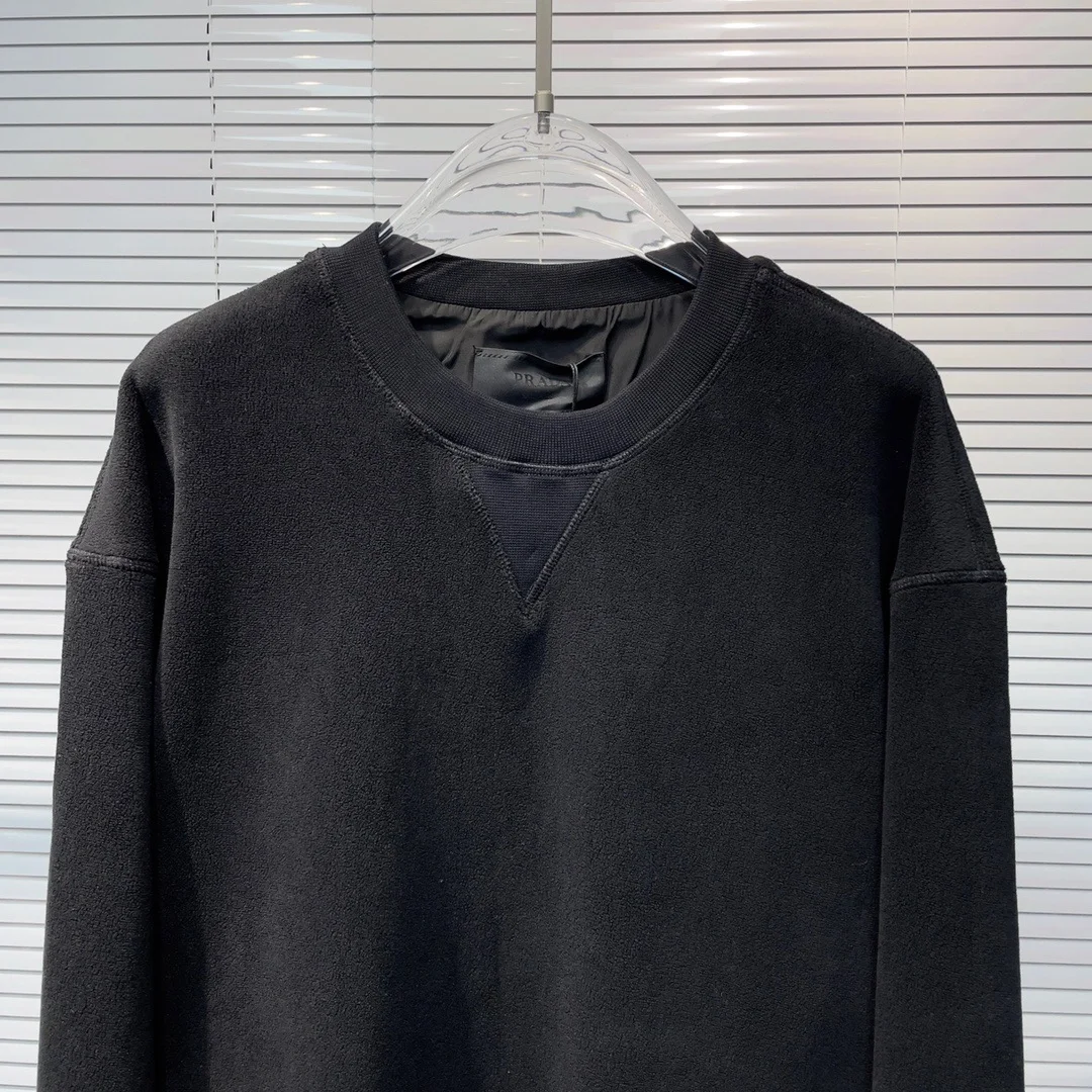프라다 패브릭 테크니컬 스웨트 셔츠