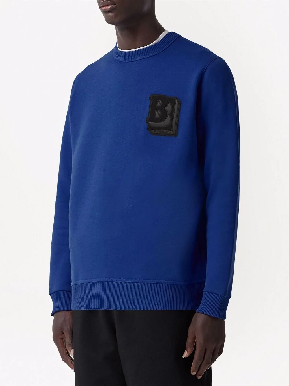 버버리 레터 그래픽 패치 스웨트셔츠