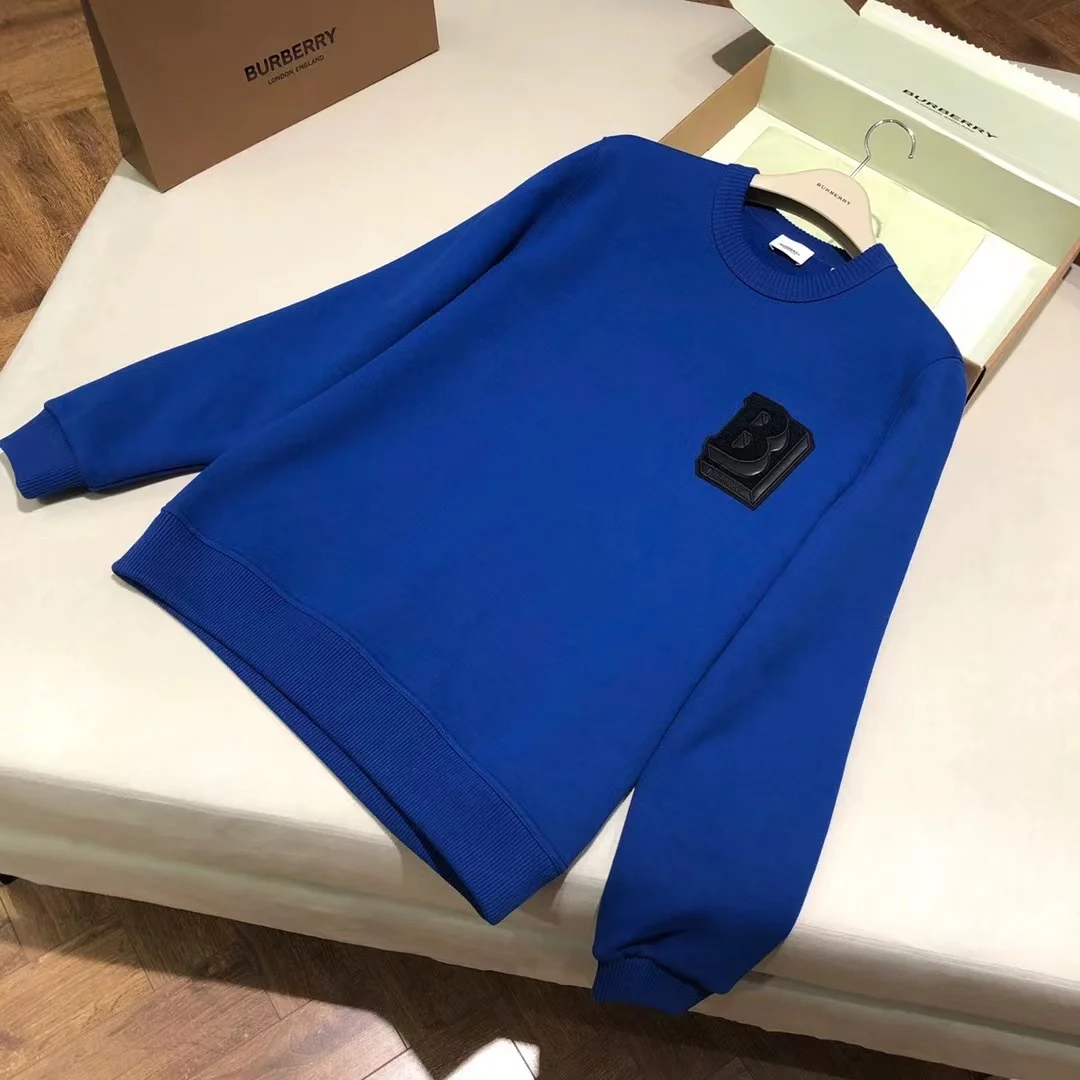버버리 레터 그래픽 패치 스웨트셔츠