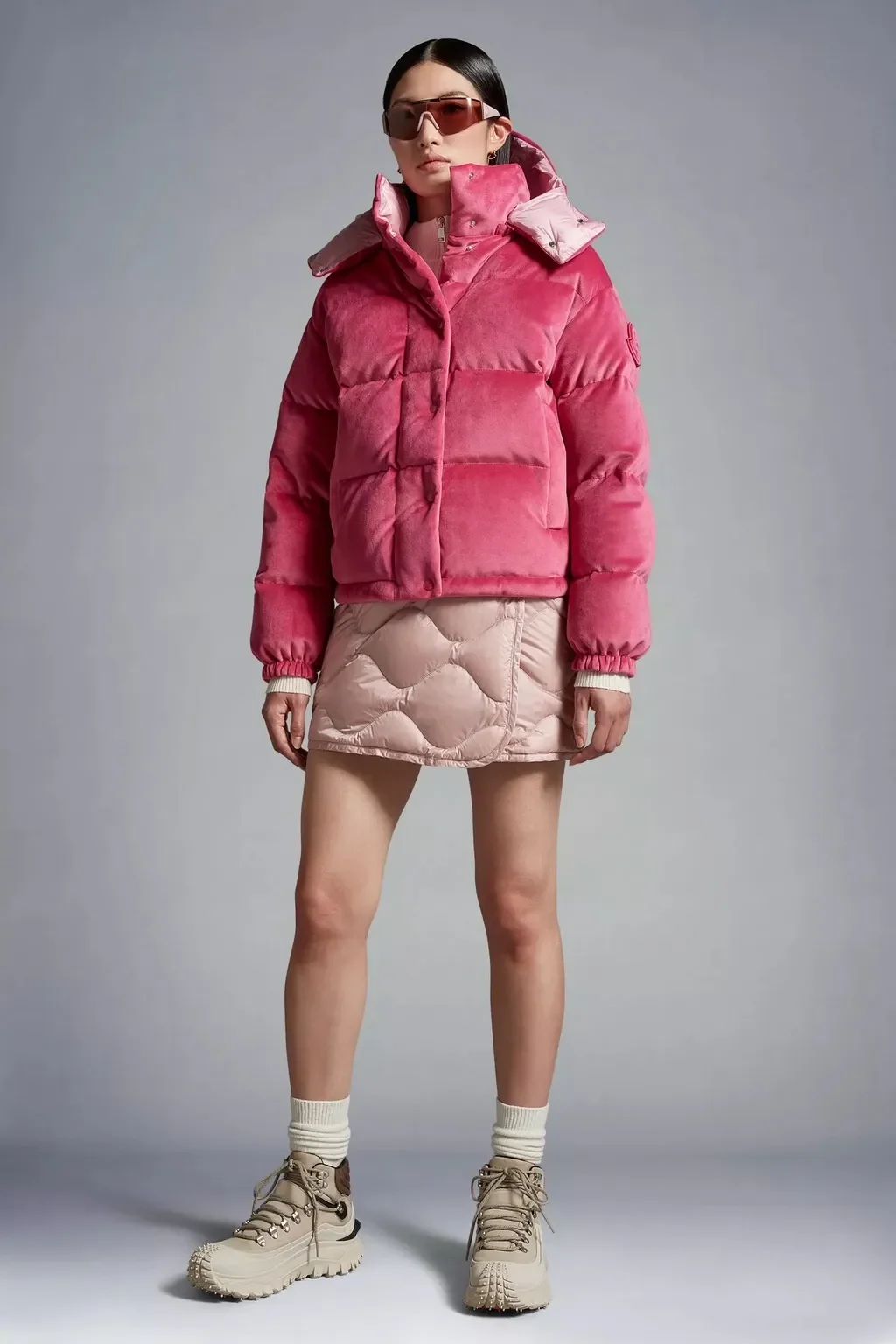 몽클레어 다오스 셔닐 다운 자켓