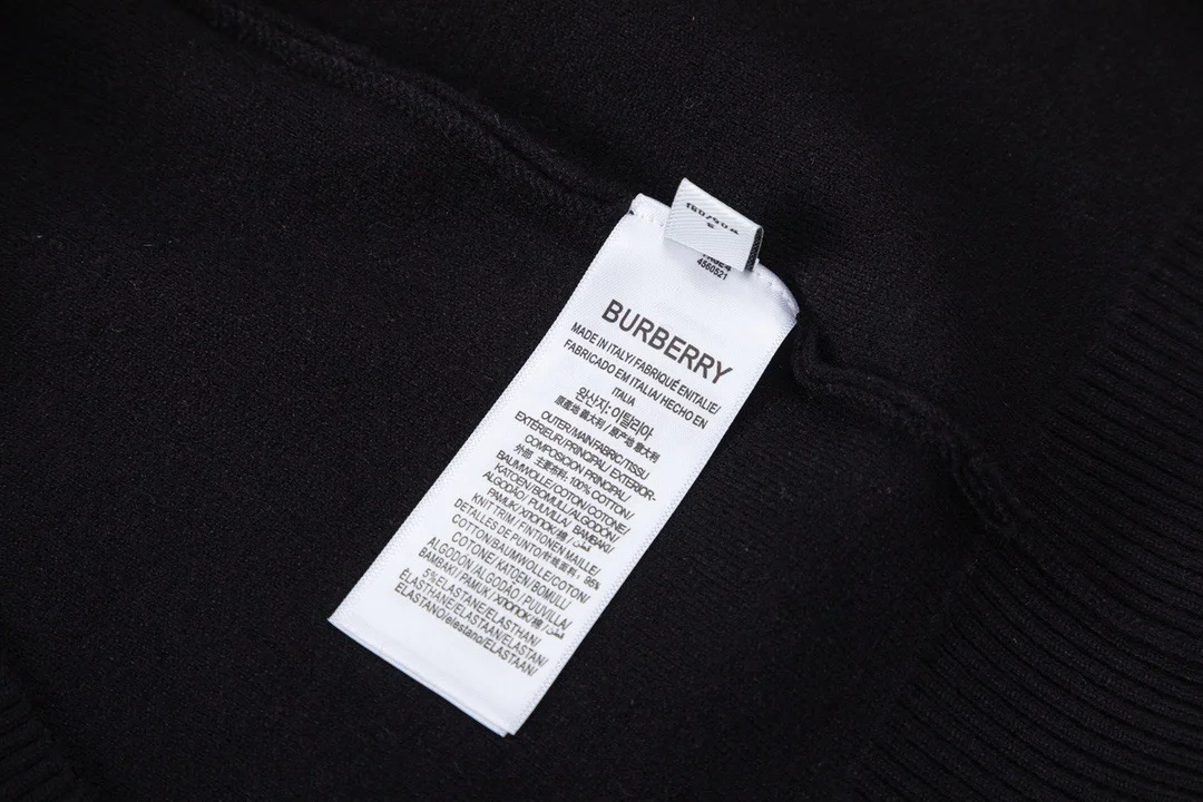 버버리 엠브로이더리 EKD 코튼 스웨트셔츠