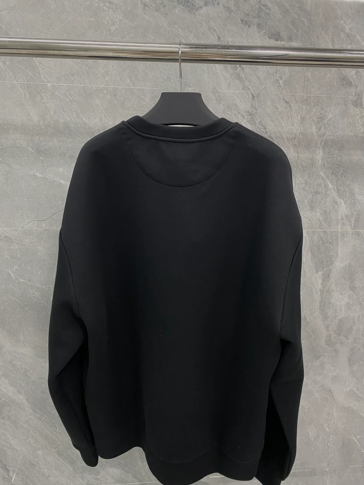 프라다 테크니컬 코튼 스웨트셔츠