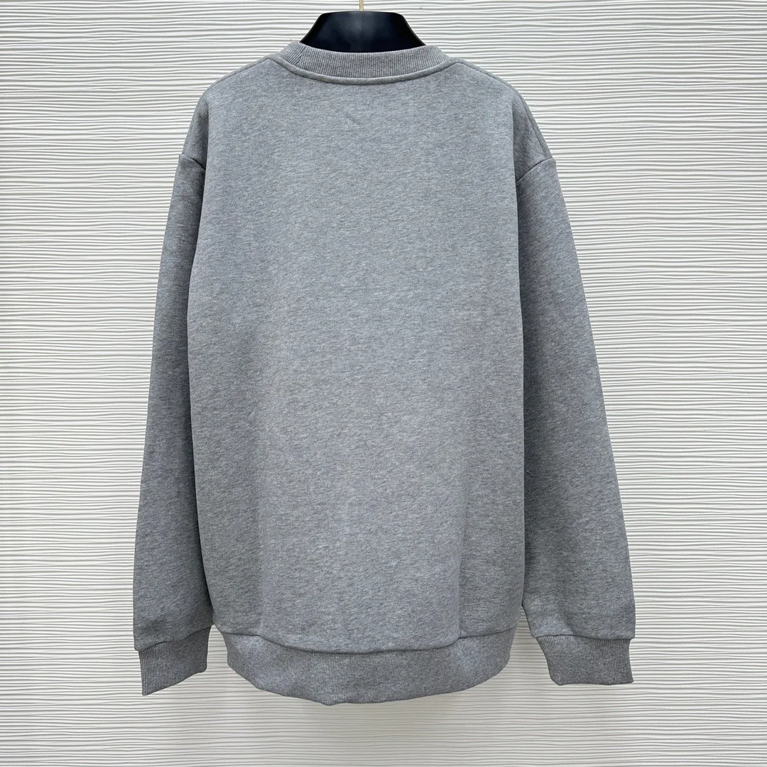 루이비통 프론트 엠브로이더리 크루넥 스웨트셔츠 1A8GVR