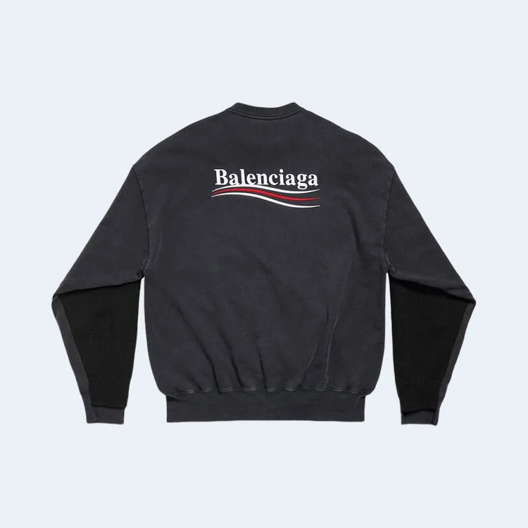 발렌시아가 캠페인 하이브리드 스웨터