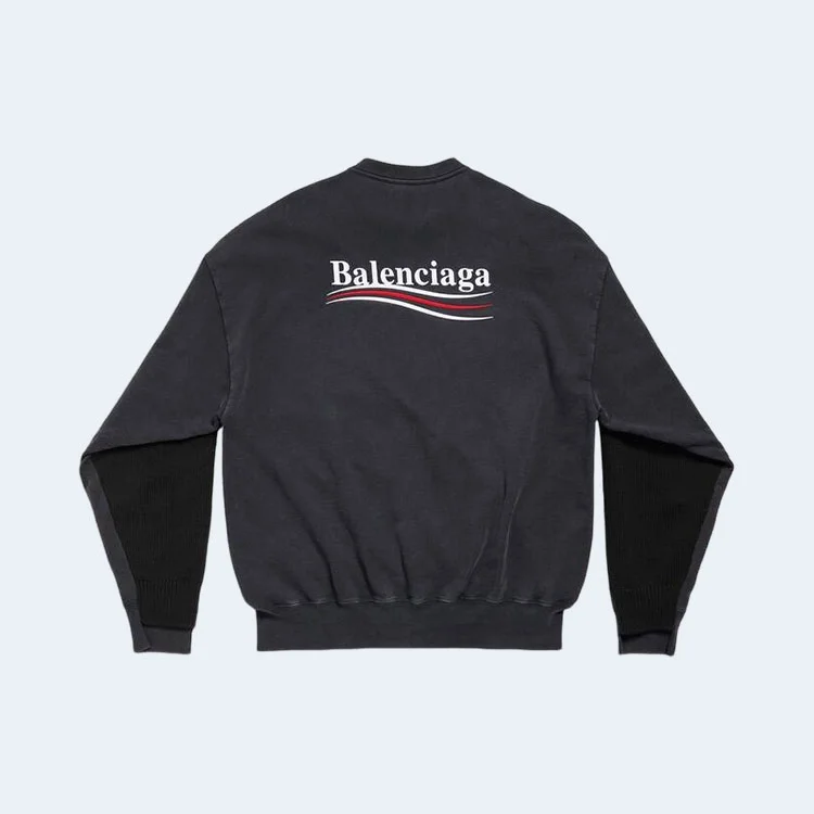 발렌시아가 캠페인 하이브리드 스웨터