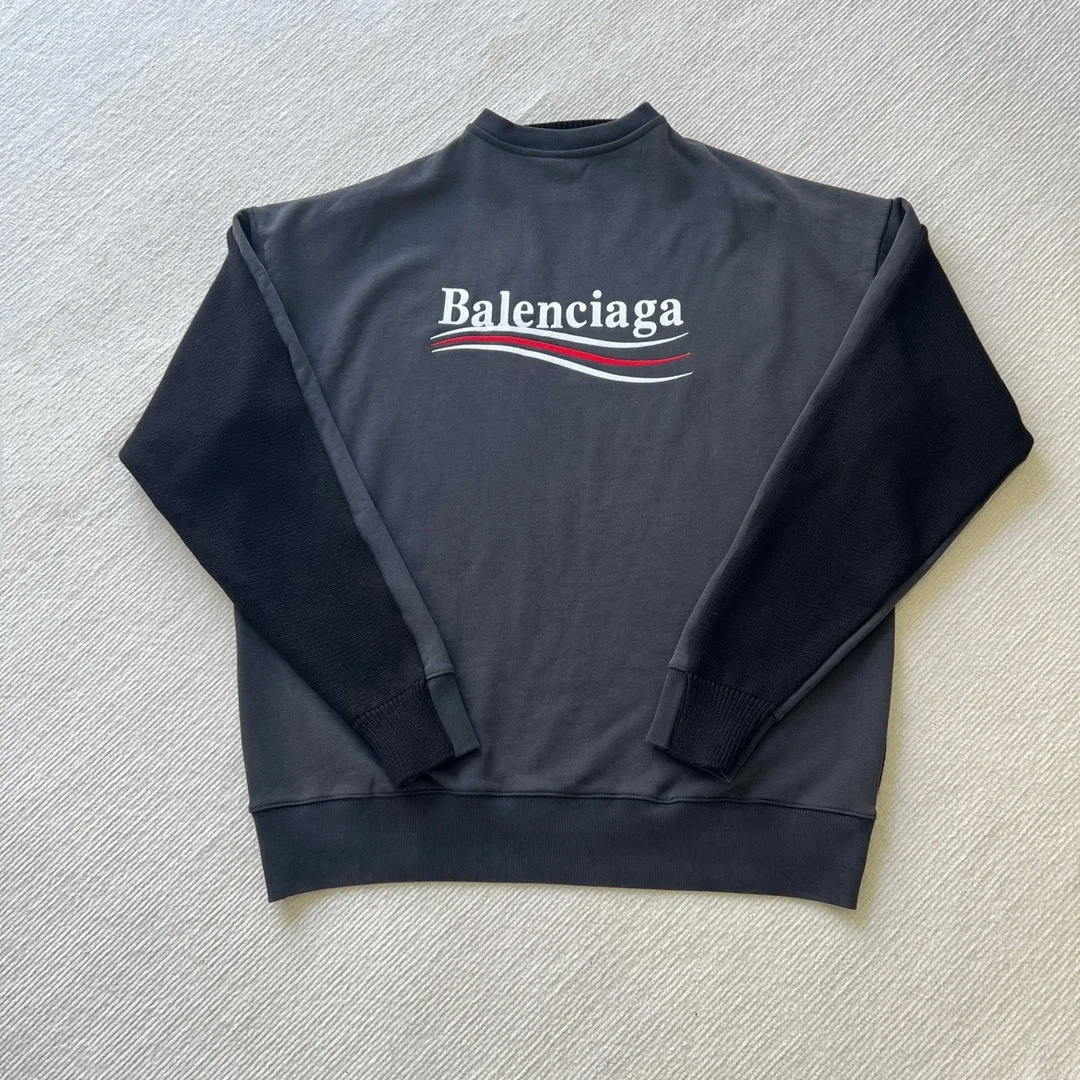 발렌시아가 캠페인 하이브리드 스웨터