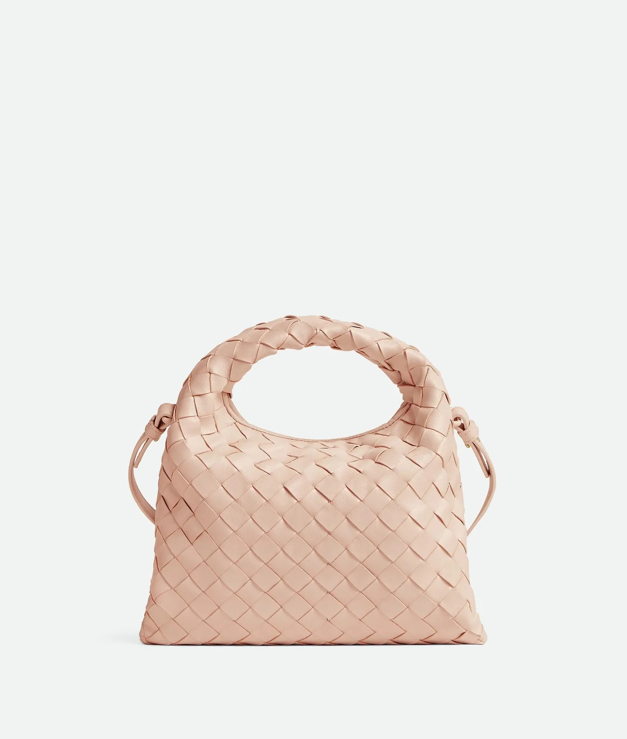 보테가 베네타 미니 홉 핑크