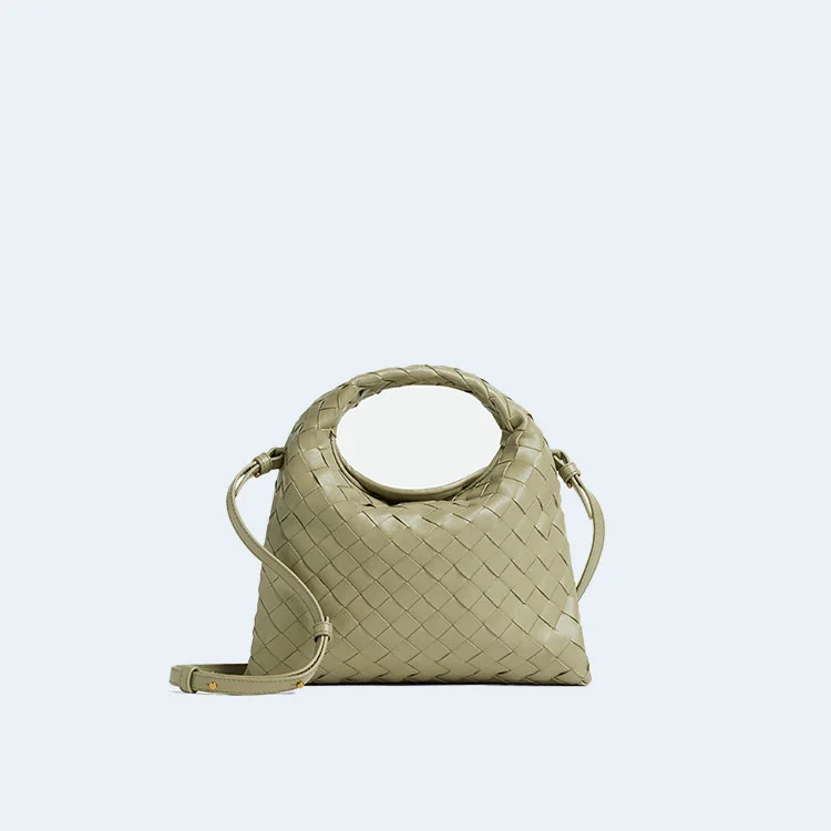 보테가 베네타 미니 홉 그린