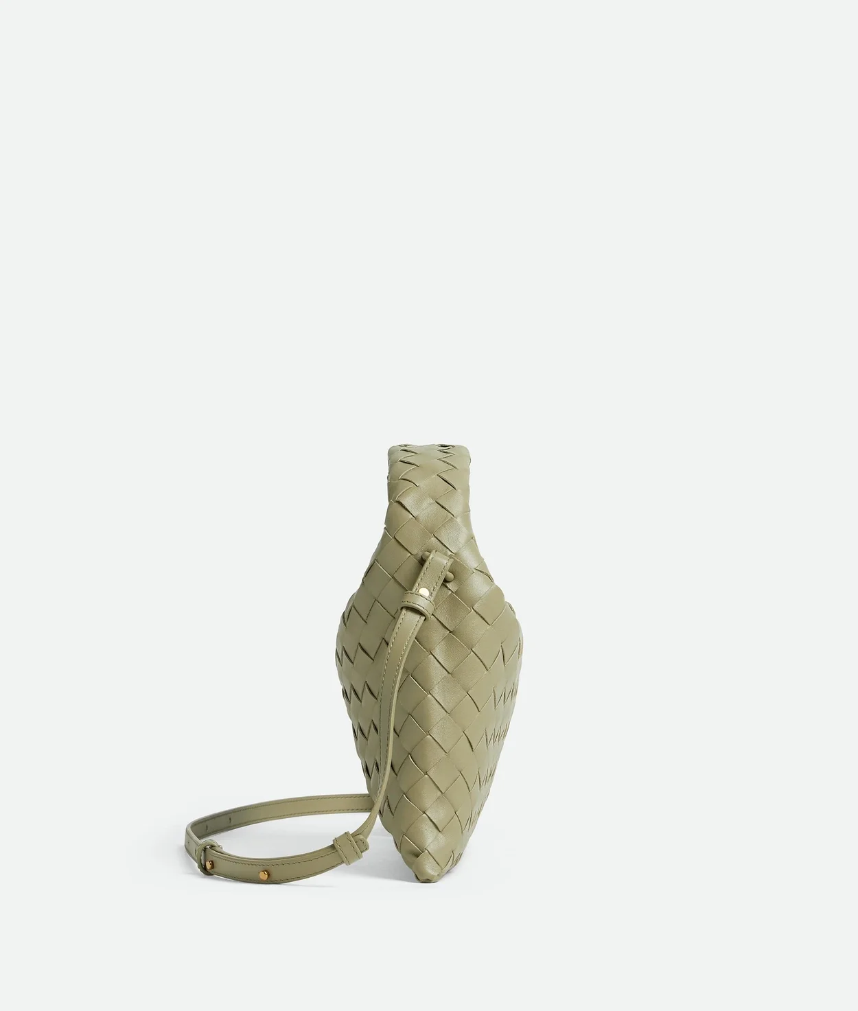 보테가 베네타 미니 홉 그린