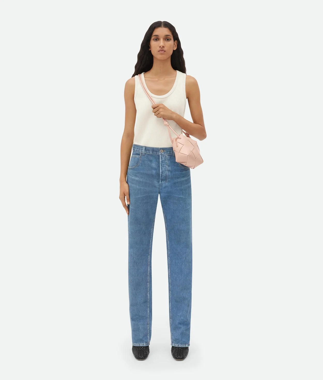 보테가 베네타 미니 카세트 카메라 백