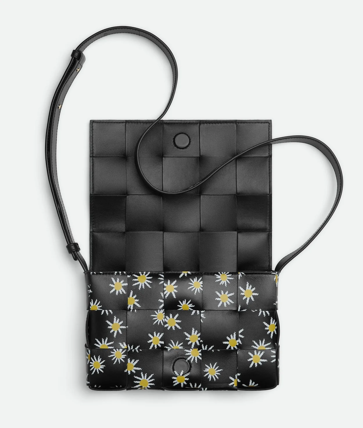 보테가 베네타 데이지 프린트 카세트백